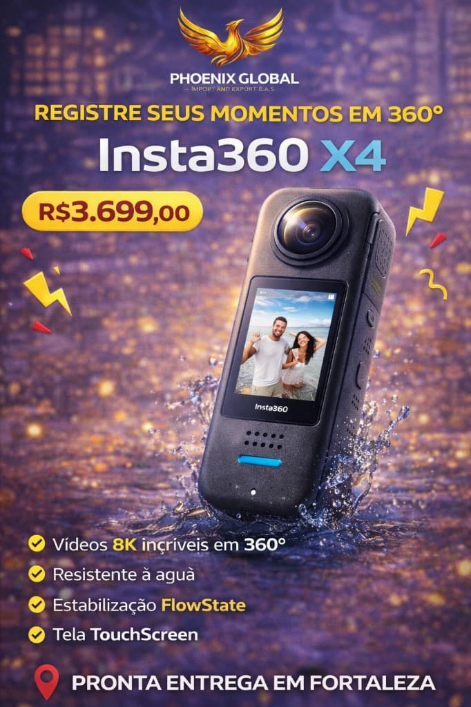 Insta360 X4 8K 360° Action Cam