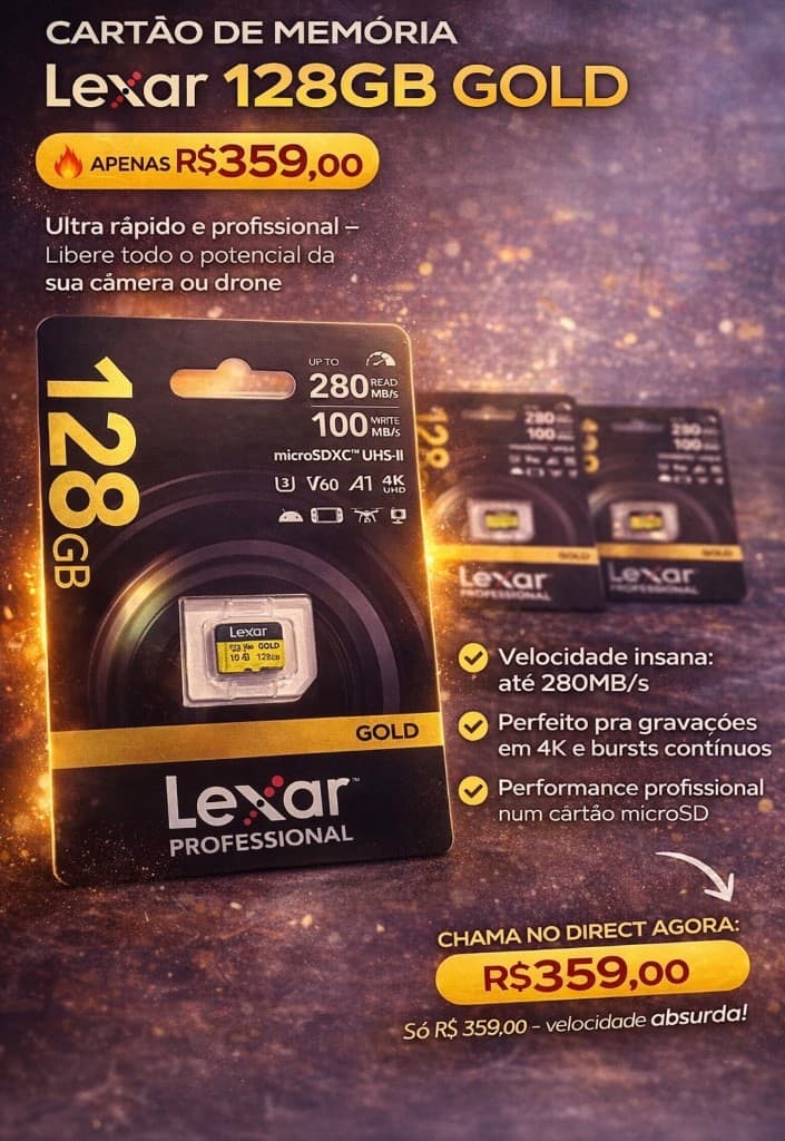 MicroSD Lexar Professional Gold